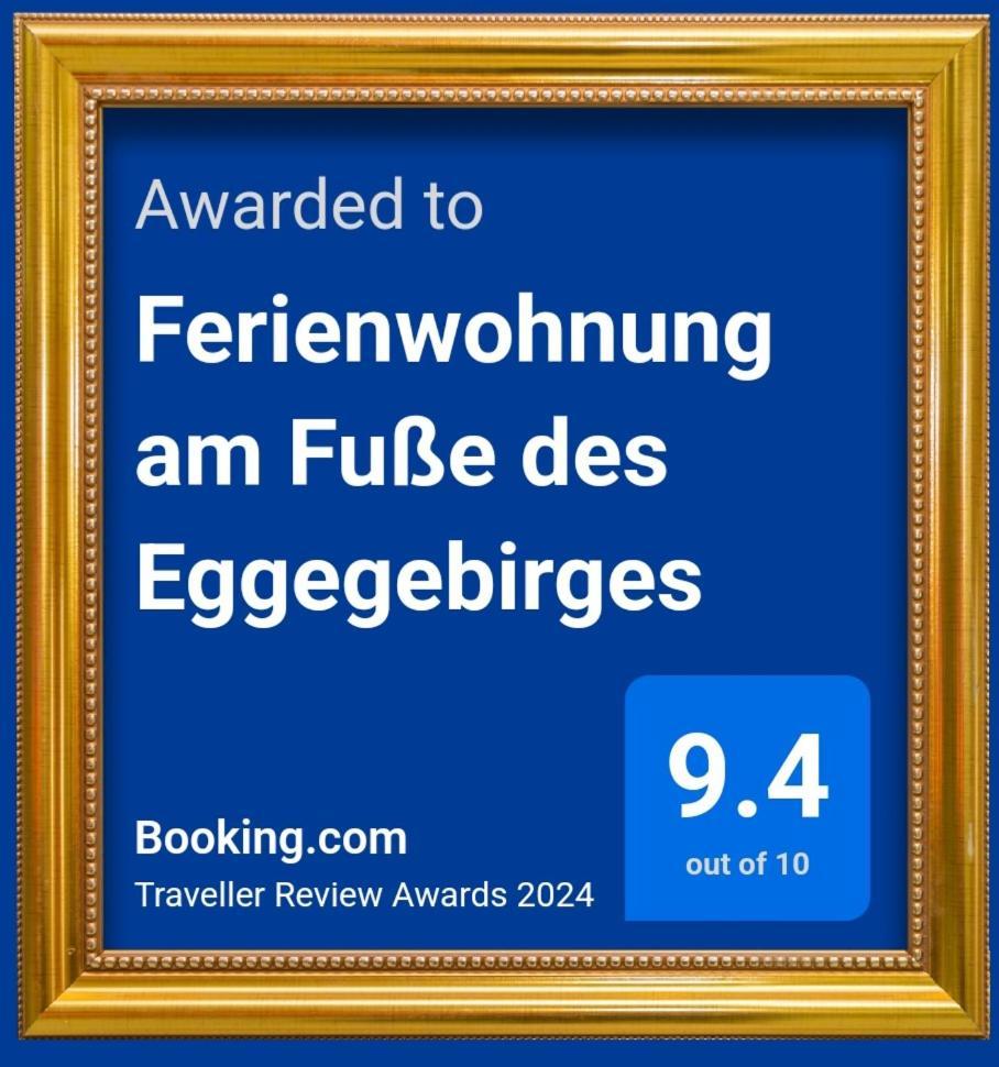 Ferienwohnung Am Fusse Des Eggegebirges Бад-Дрібург Екстер'єр фото